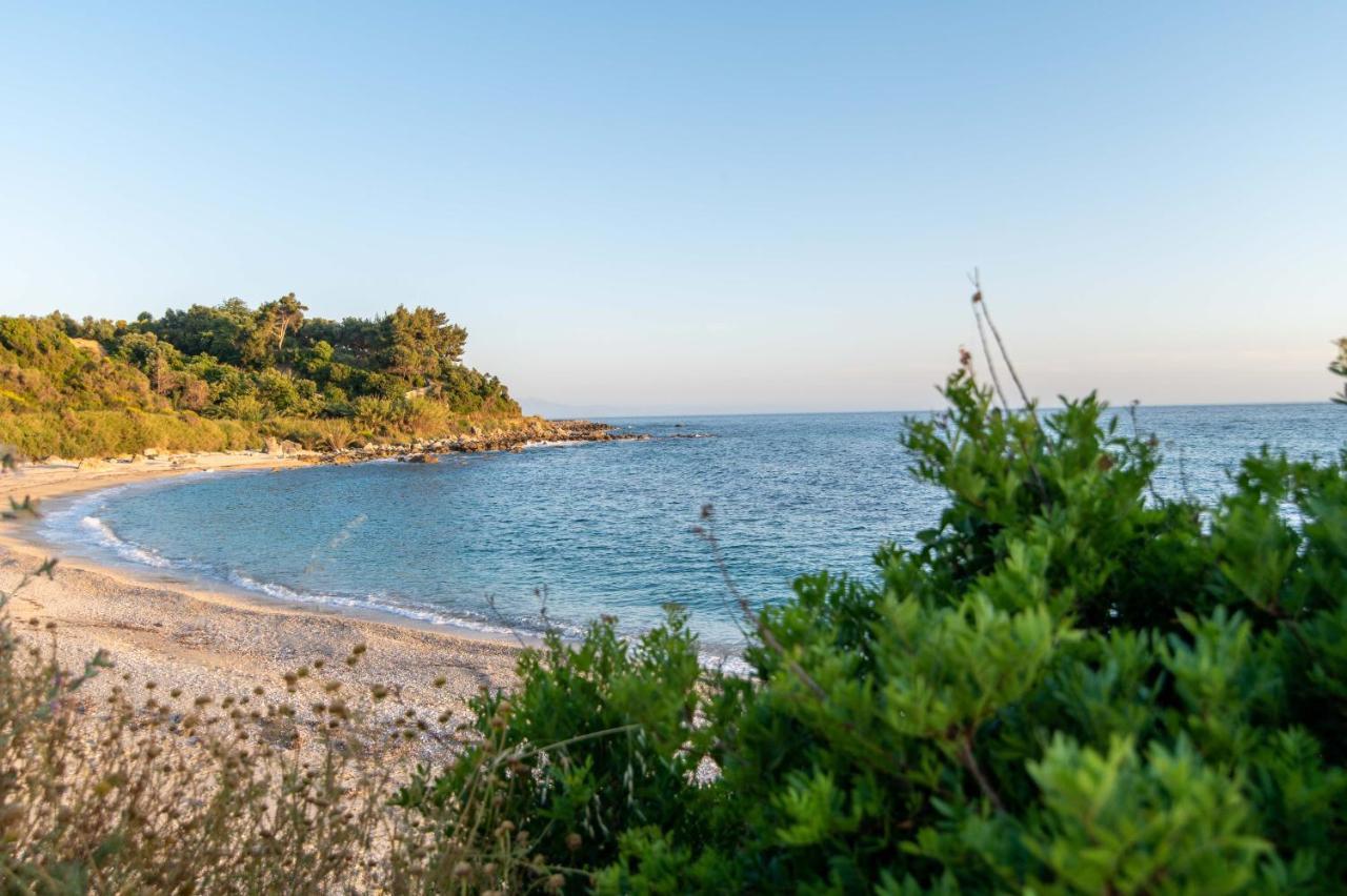 The Happiness Of Vangelis Paralia Vrachou Exterior foto
